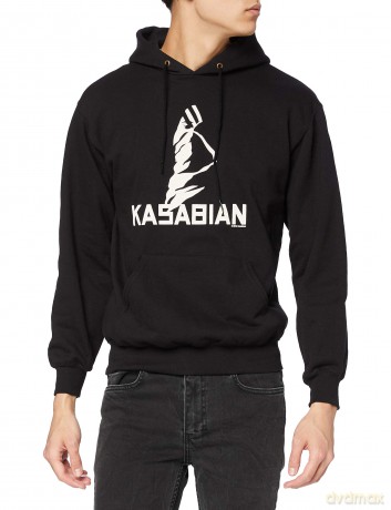 Kasabian: Men's Pullover Hoodie: Ultra Face (Large)