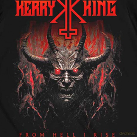 Kerry King: Unisex T-Shirt: From Hell I Rise Cover (Black) (Medium)