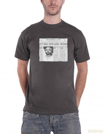 Kevin Gates: Unisex T-Shirt: The Paper (Charcoal Grey) (XX-Large)
