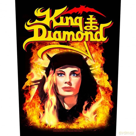 King Diamond: Back Patch: Fatal Portrait