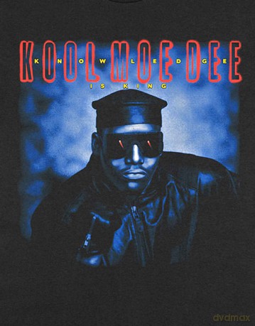 Kool Moe Dee: Unisex T-Shirt: Knowledge Is King (Black) (Large)