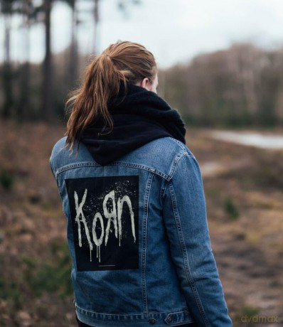 Korn: Back Patch: Splatter Logo