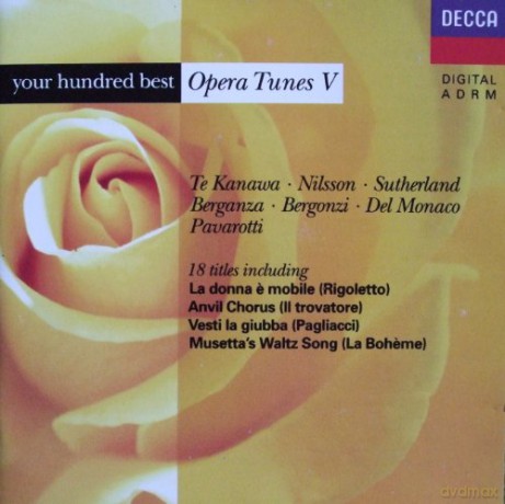 Various: Vari:100 Best Opera Tunes 5 [CD]