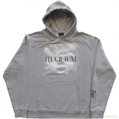 Korn: Unisex Pullover Hoodie: Requiem (Grey) (Back Print) (XX-Large)