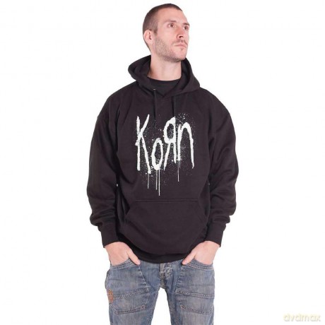 Korn: Unisex Pullover Hoodie: Still A Freak (Black) (Back Print) (Medium)