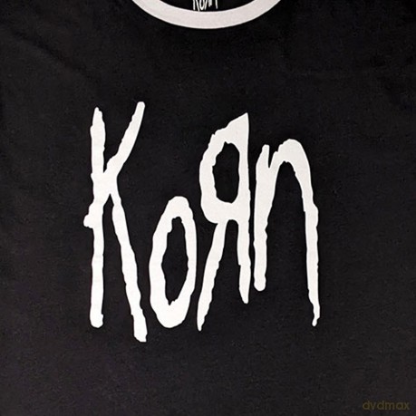 Korn: Unisex Ringer T-Shirt: Logo (Black) (XX-Large)