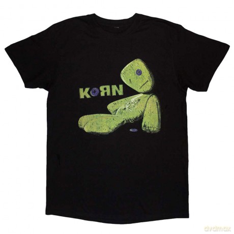 Korn: Unisex T-Shirt: Issues Tracklist (Black) (Back Print) (Medium)
