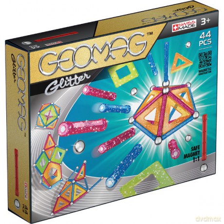 GEOMAG Panels Glitter 44 el. [ZABAWKA]