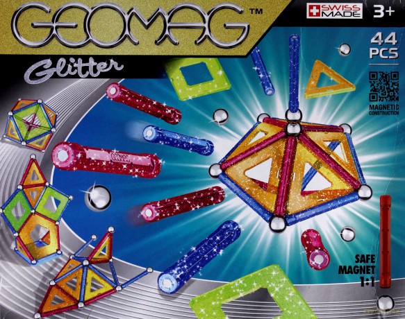 GEOMAG Panels Glitter 44 el. [ZABAWKA]