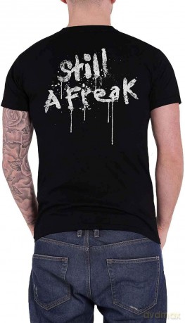 Korn: Unisex T-Shirt: Still A Freak (Black) (Back Print) (Small)
