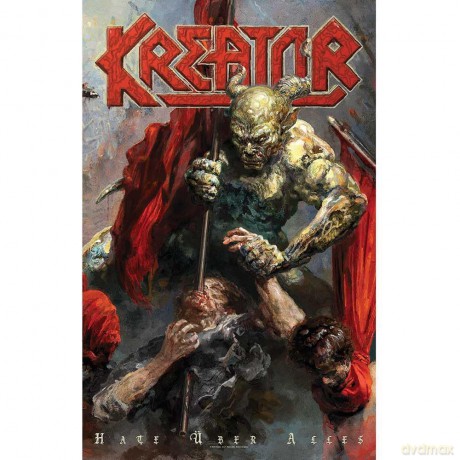 Kreator: Textile Poster: Hate Uber Alles