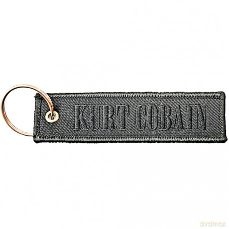 Kurt Cobain: Patch Keychain: Logo (Double Sided)