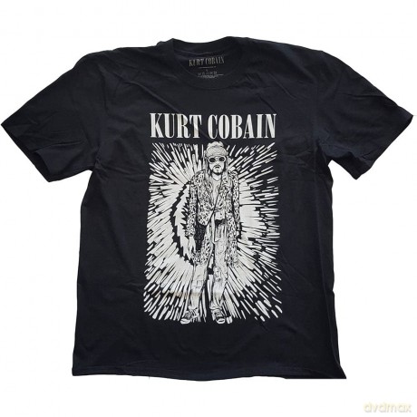Kurt Cobain: Unisex T-Shirt: Brilliance (Black) (X-Large)