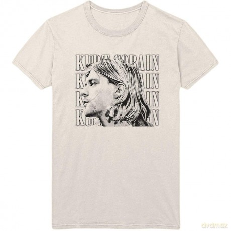 Kurt Cobain: Unisex Tee: Contrast Profile (X-Large)