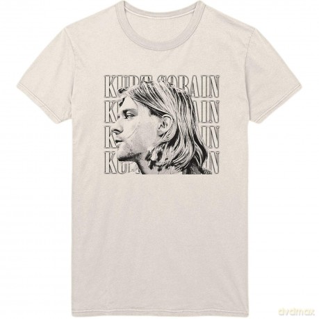 Kurt Cobain: Unisex Tee: Contrast Profile (XX-Large)