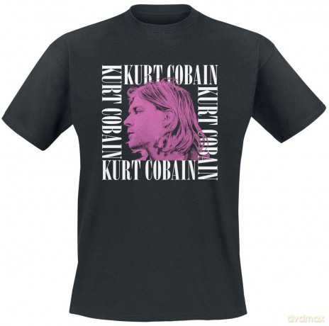 Kurt Cobain: Unisex Tee: Head Shot Frame (X-Large)