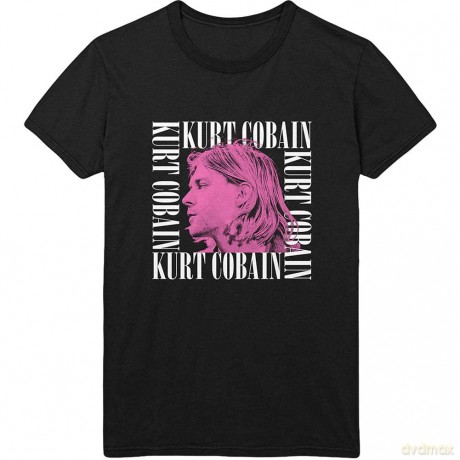 Kurt Cobain: Unisex Tee: Head Shot Frame (XX-Large)
