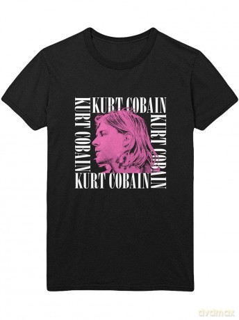 Kurt Cobain: Unisex Tee: Head Shot Frame (XX-Large)