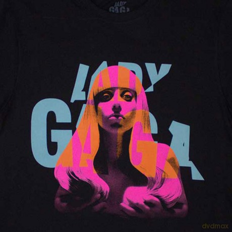 Lady Gaga: Unisex T-Shirt: Artpop Cover (Black) (Back Print) (Large)