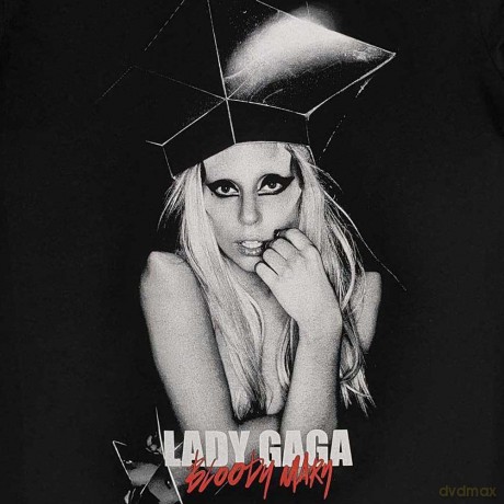 Lady Gaga: Unisex T-Shirt: Bloody Mary (Black) (Large)