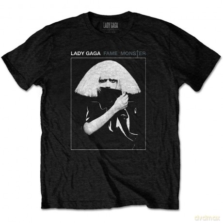 Lady Gaga: Unisex T-Shirt: Fame (Black) (XX-Large)