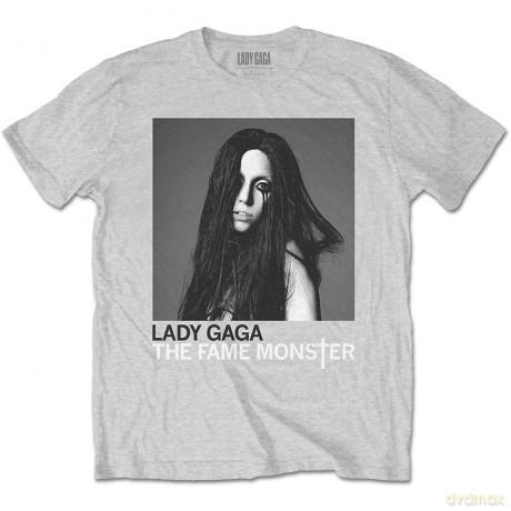 Lady Gaga: Unisex T-Shirt: Fame Monster (Grey) (XX-Large)