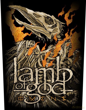 Lamb Of God: Back Patch: Omens