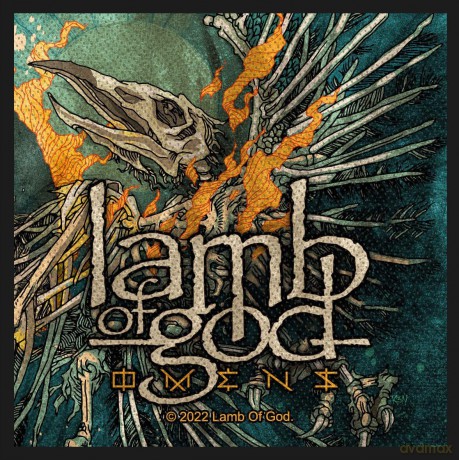 Lamb Of God: Standard Patch: Omens
