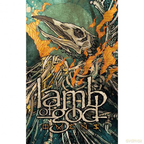 Lamb Of God: Textile Poster: Omens