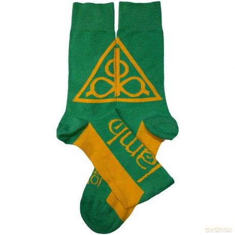 Lamb Of God: Unisex Ankle Socks: Triangle (Green) (UK Size 7 - 11)