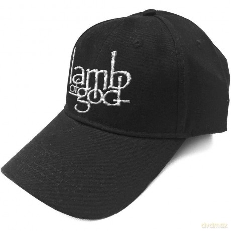 Lamb Of God: Unisex Baseball Cap: Logo (Sonic Silver)