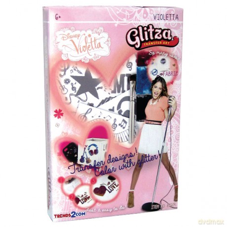 GLITZA Tatuaże Violetta, duży pakiet [ZABAWKA]