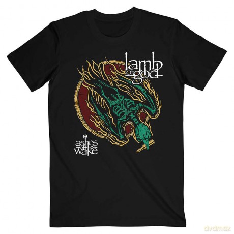 Lamb Of God: Unisex T-Shirt: Ashes of the Wake (Black) (Small)