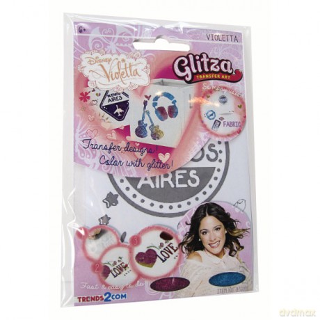 GLITZA Tatuaże Violetta, mały zestaw [ZABAWKA]