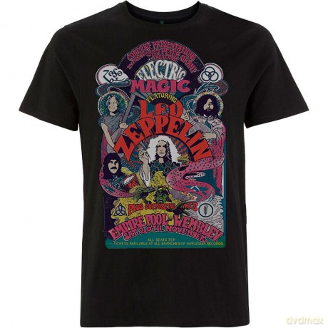 Led Zeppelin: Unisex Tee: Full Colour Electric Magic (Small)