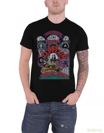 Led Zeppelin: Unisex Tee: Full Colour Electric Magic (XX-Large)