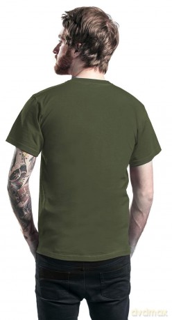 Led Zeppelin: Unisex Tee: Gold Symbols in Black Square (Small)