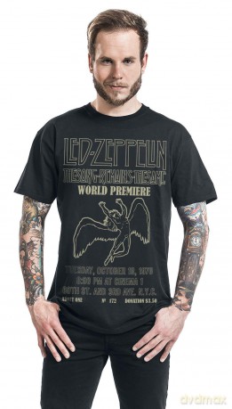Led Zeppelin: Unisex Tee: TSRTS World Premier (X-Large)