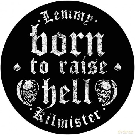 Lemmy: Back Patch: Born to Raise Hell
