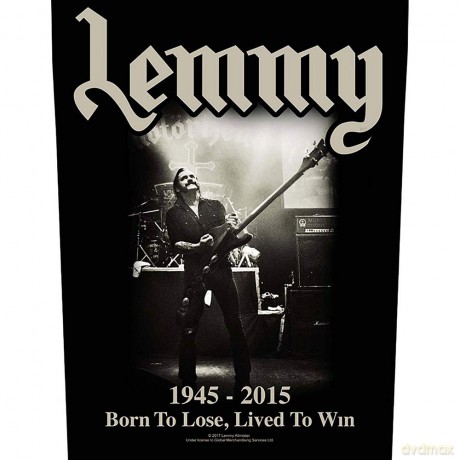 Lemmy: Back Patch: Lived to Win