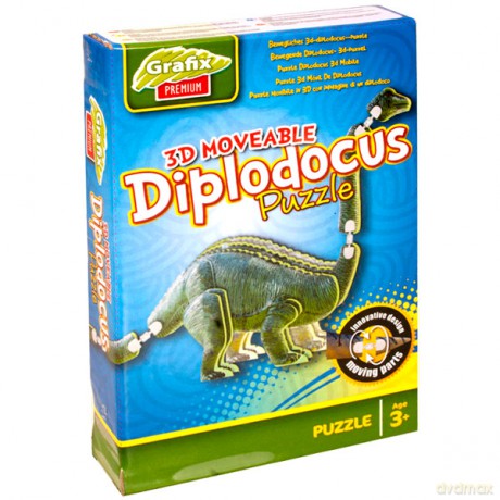 GRAFIX 3D Model Diplodocus [ZABAWKA]