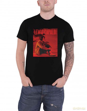 Lewis Capaldi: Unisex T-Shirt: Divinely Uninspired (Black) (X-Large)