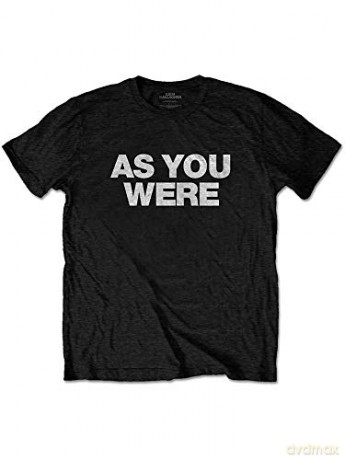 Liam Gallagher: Unisex Tee: As You Were (Large)