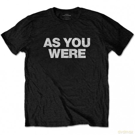 Liam Gallagher: Unisex Tee: As You Were (XX-Large)