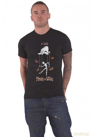 Lil Skies: Unisex T-Shirt: Butterfly Puppet (Black) (Small)