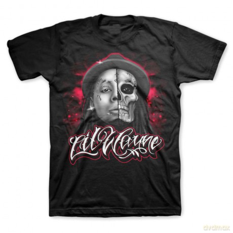 Lil Wayne: Men's Tee: Skull Sketch (XX-Large)