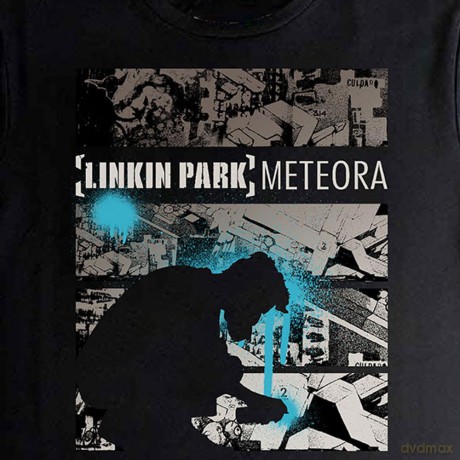 Linkin Park: Ladies Crop Top: Meteora Drip Collage (Black) (XX-Large)