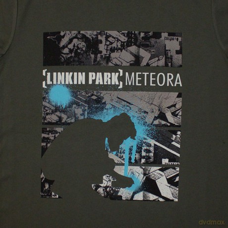 Linkin Park: Ladies T-Shirt: Meteora Drip Collage (Green) (Medium)