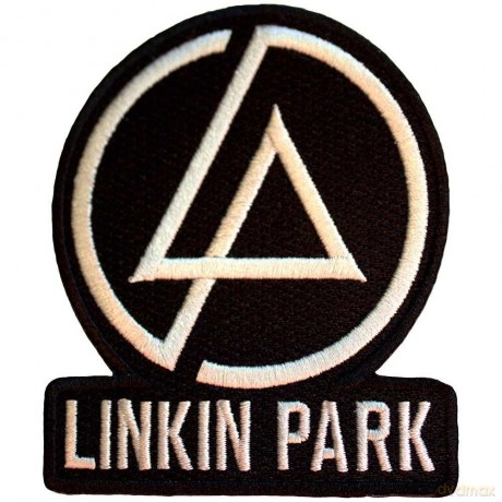 Linkin Park: Standard Patch: Concentric Text Logo (Black)