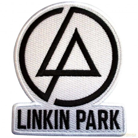 Linkin Park: Standard Patch: Concentric Text Logo (White)